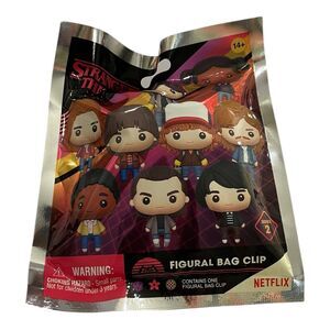 ⭐️ 5/$25 Stranger Things (Netflix) Series 2 Figural Bag Clip Blind bag (sealed)